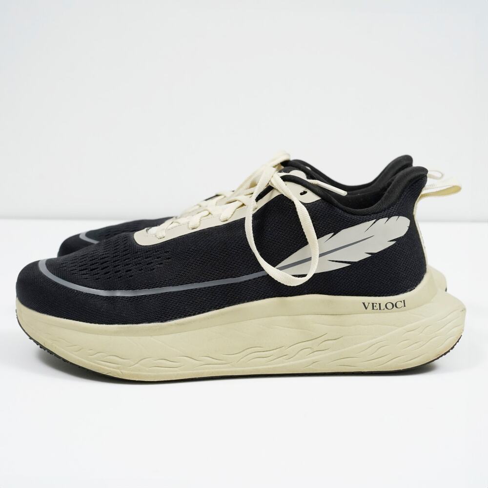 Veloci Ascent Running Shoes Black Cream Sneakers Women’s 8.5 Men’s 7 EU 38.5 - Picture 9 of 9